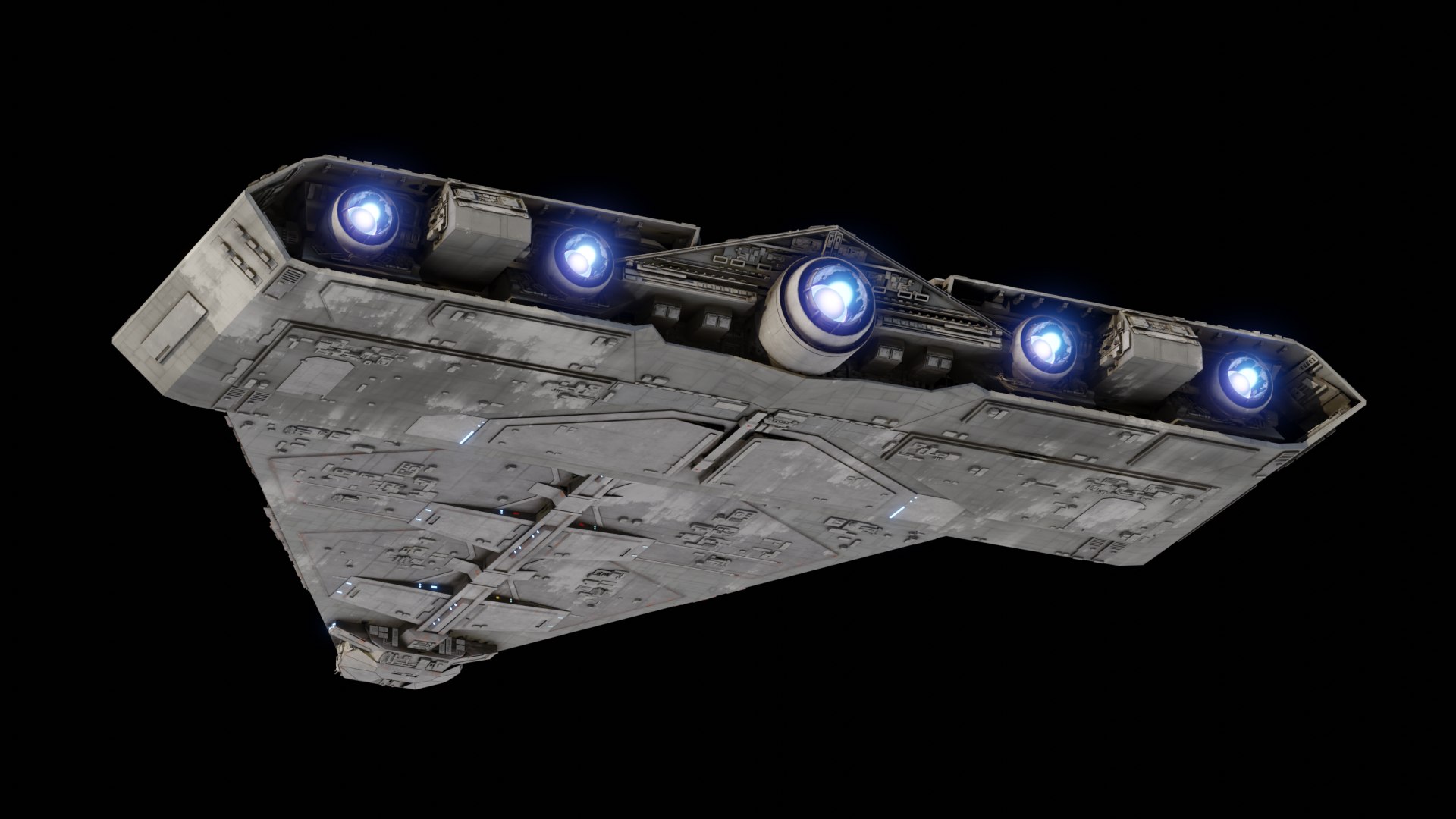 Star Wars Quasar Fire Class Cruiser Carrier 3D Model - TurboSquid 2135493