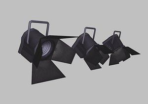 3d studio scene light