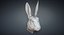 Rabbit Hare Head Sculpture