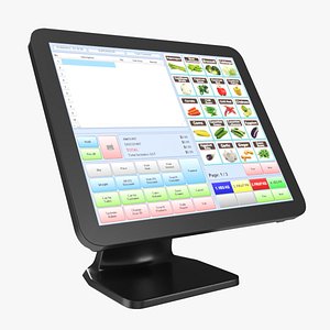 Cash Register POS with Touch Screen model