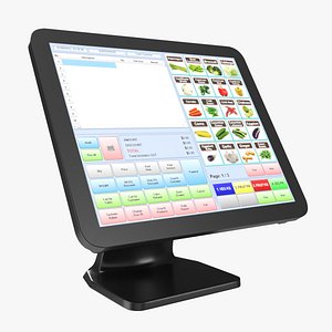 Cash Register POS with Touch Screen