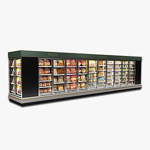 frozen food cases model