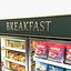 frozen food cases model