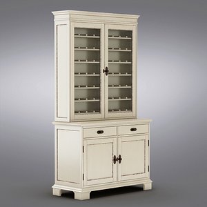 Pottery Barn - Andover Cabinet - Clara Buffet & Hutch