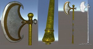 3d axe ancient rus