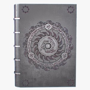 Necronomicon book 3D model