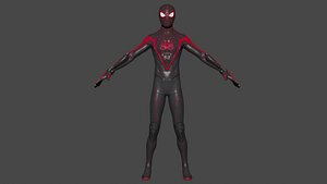 Miles Upgraded Suit 3D