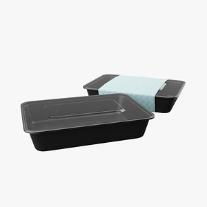 Meal Prep Container Rectangle 450ml 1 Compartment