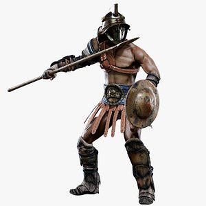 GLADIATOR RETIARIUS 3D model
