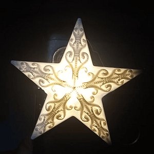 3D CHRISTMAS STAR