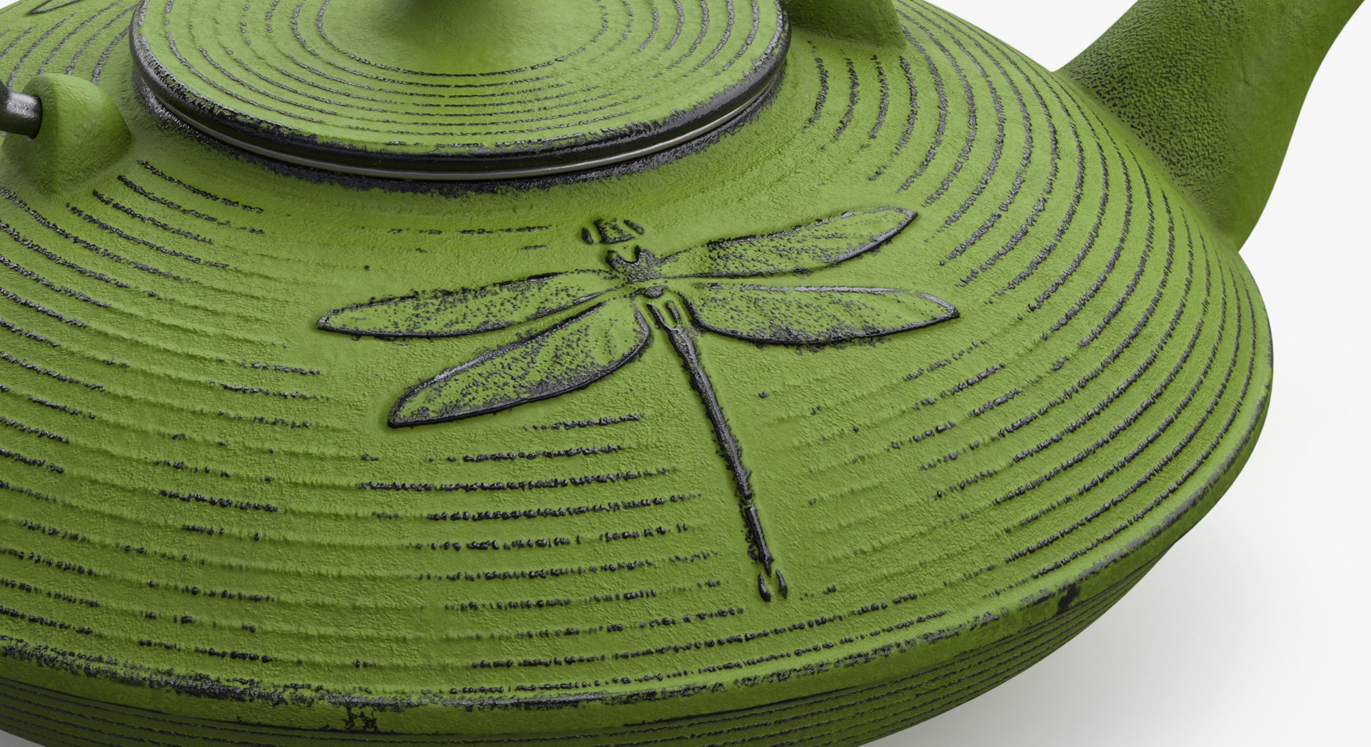 Cast iron teapot 3D model TurboSquid 1324313