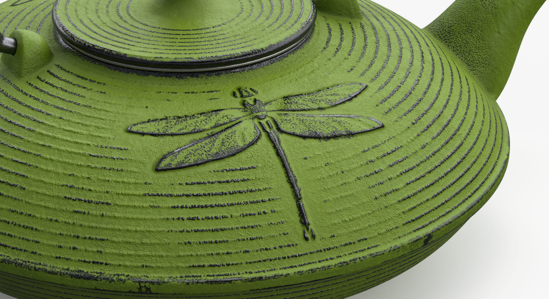 Cast iron teapot 3D model TurboSquid 1324313