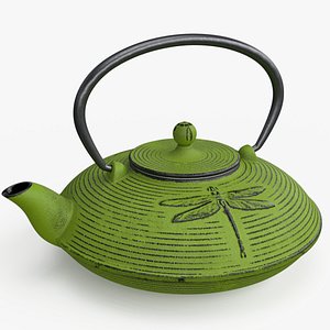 Cast Iron Teapot
