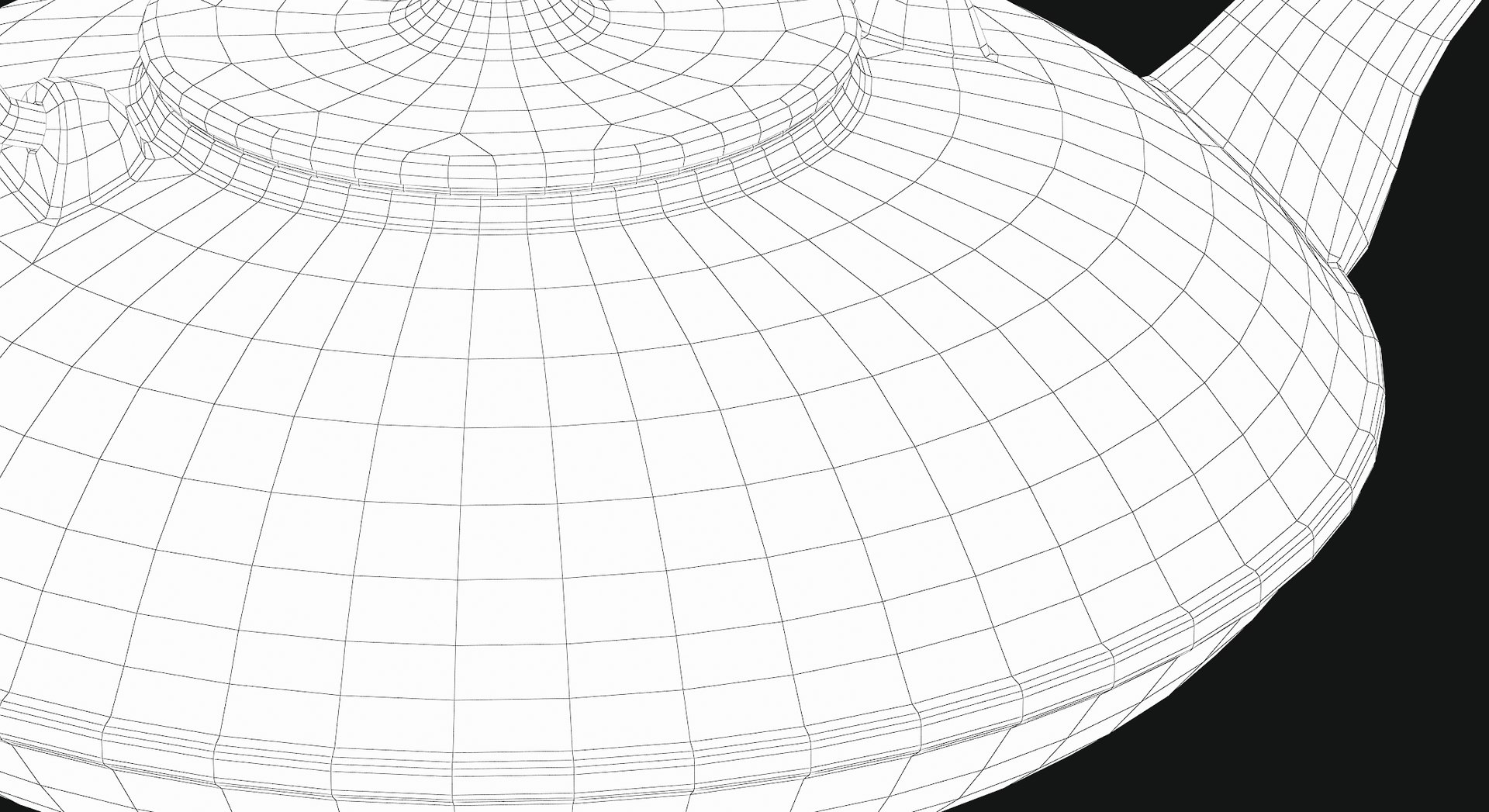 Cast iron teapot 3D model TurboSquid 1324313