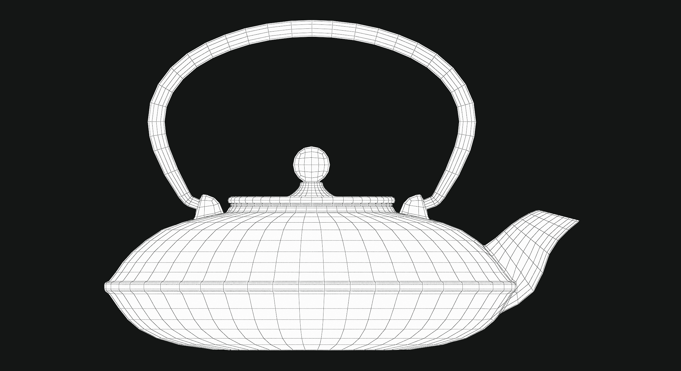 Cast iron teapot 3D model TurboSquid 1324313