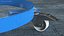 Heavy Duty Drum Dolly with Motor Oil Barrel