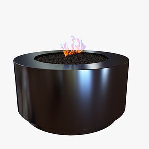 3d model pit black