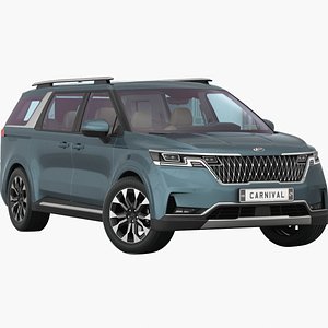 Kia Carnival 2022 Low Interior 3D model