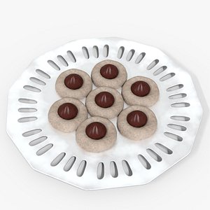 3D model Cookies With Platte