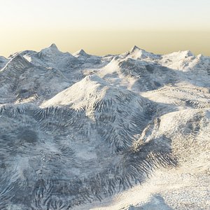 mountains 1 model