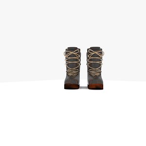 Soldier shoes 3D model