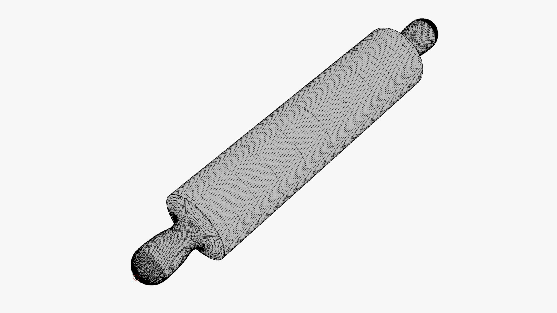 Rolling Pin - Geometry Only No Textures No Materials 3D model https://p.turbosquid.com/ts-thumb/Jh/S5PMvm/Ha/wireframesimage1/jpg/1775231007/1920x1080/fit_q87/e9f733f7d2d726edc35ab35631c10a5400ed4655/wireframesimage1.jpg