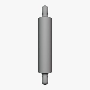 Rolling Pin - Geometry Only No Textures No Materials 3D model