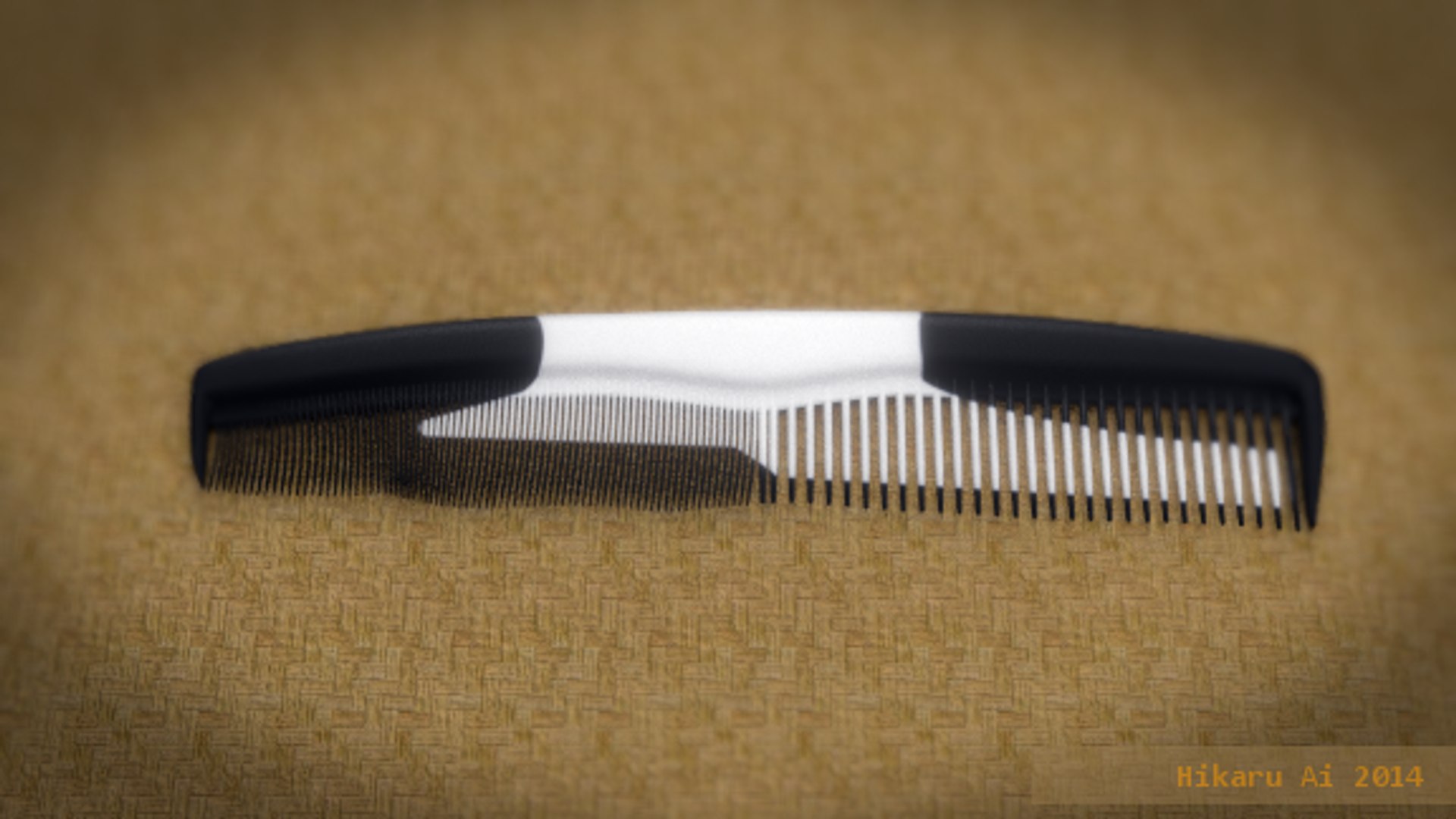3d model comb