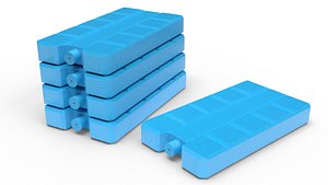 ice packs cooling 3D model