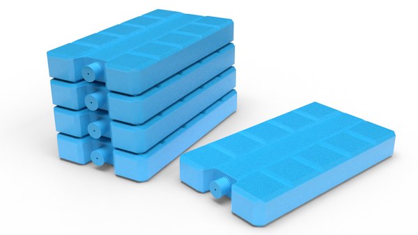 ice packs cooling 3D model