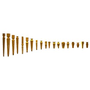 SQUARE FURNITURE LEGS 3D model