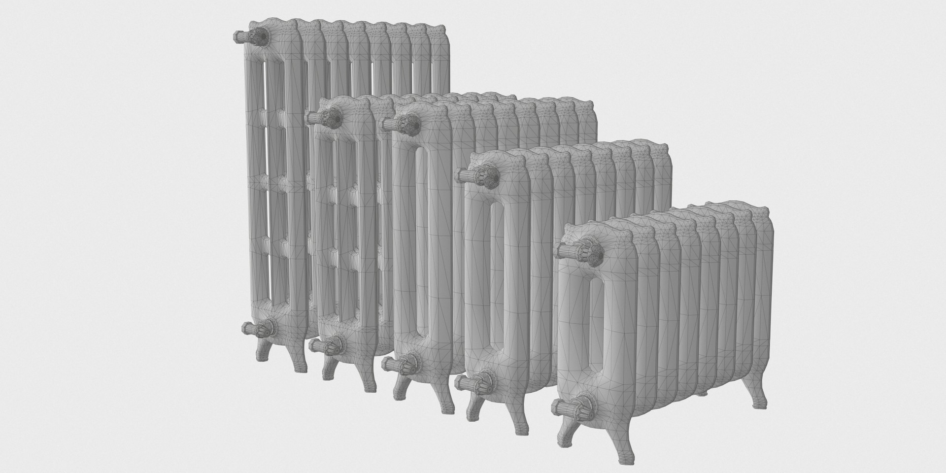 3D Bristom Black Radiator BLENDER 3D Model Cycles - TurboSquid 1779558