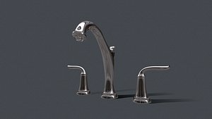 Chrome fauset