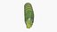 Fresh Green Zucchini Slices