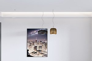 chandelier smoked glass Modern