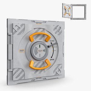 Rotating Isolation Airlock White