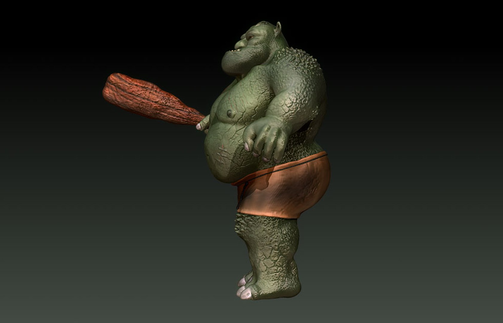 3d Model Troll