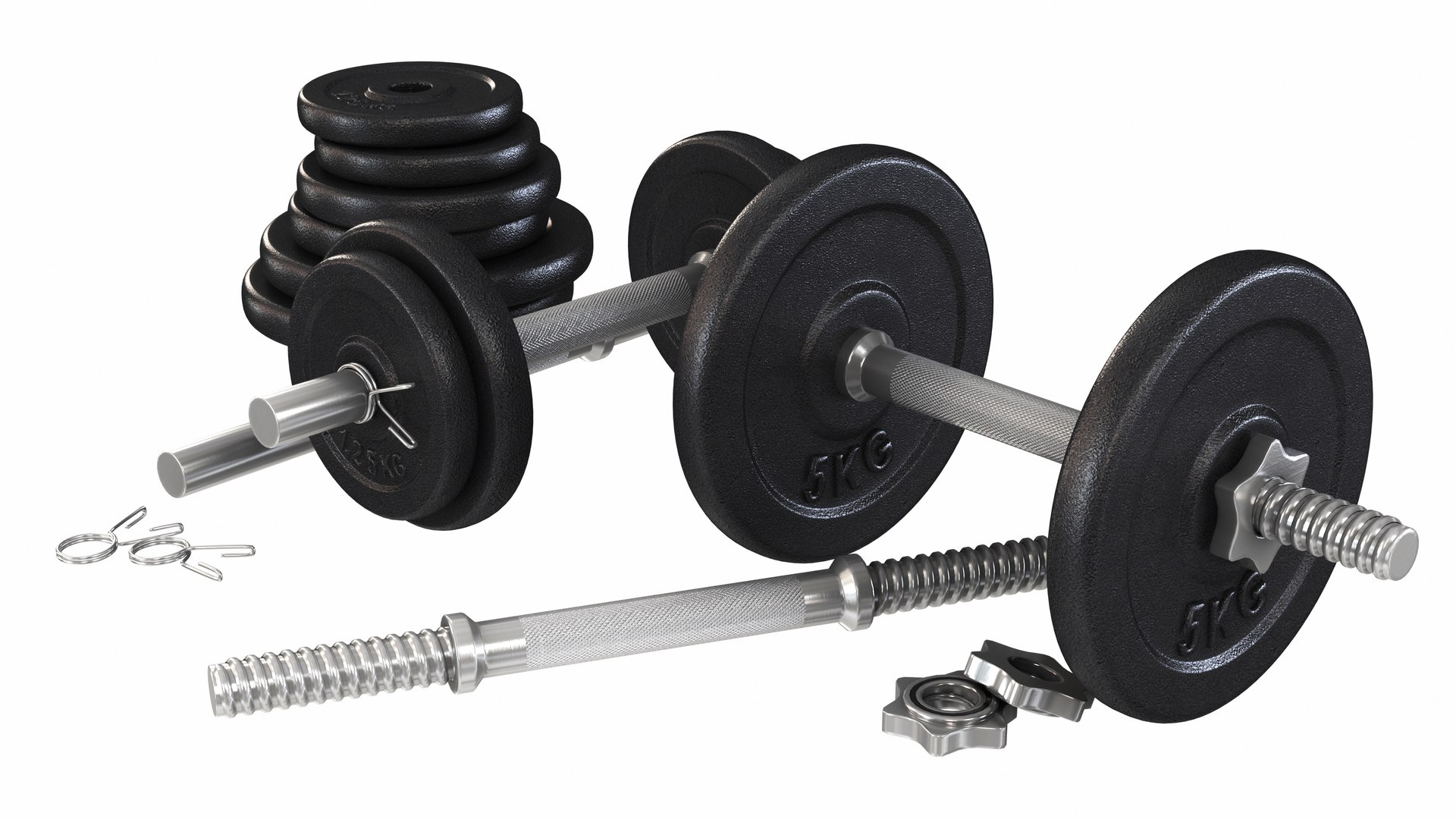 3D GYM Dumbell Big Collection Model - TurboSquid 1828012