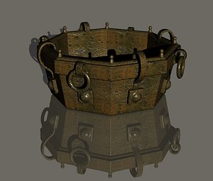 3D firepit model
