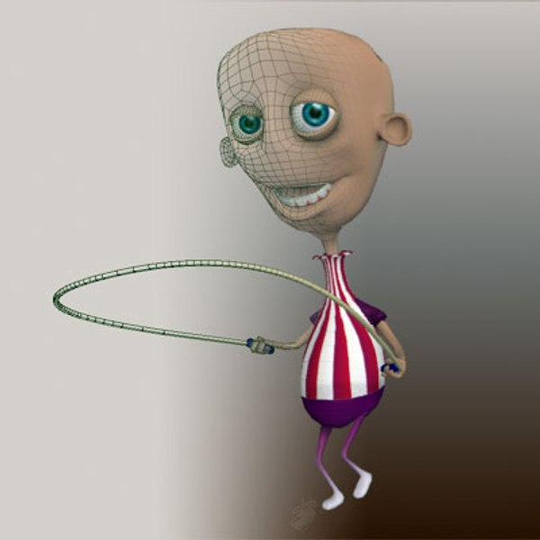 3d rigged boy tim