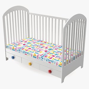 Wooden Infant Bed