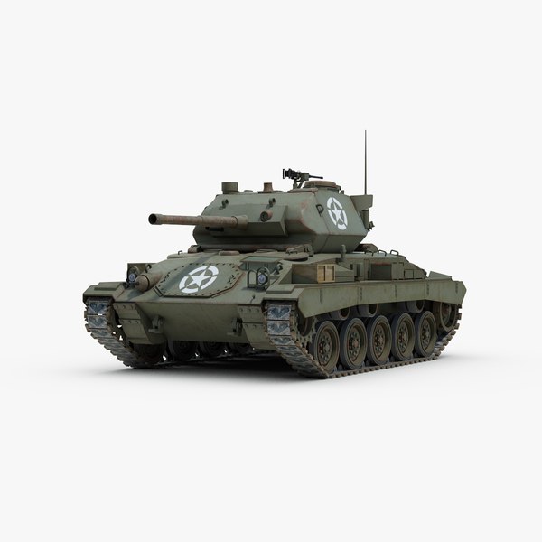 3d ww2 pershing tank m26