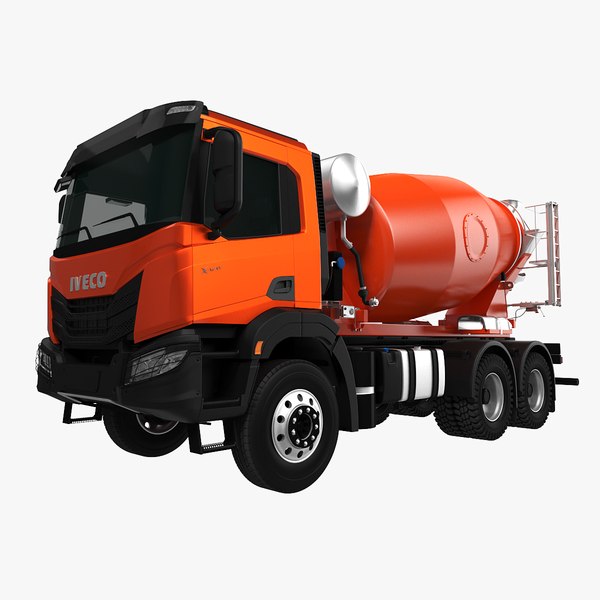 3D Iveco Stralis X-Way Concrete Mixer Short