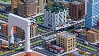 Low poly American Dream City