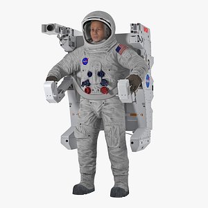 astronaut spacesuit a7l manned 3D model