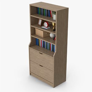 High Cabinet Set 3D model