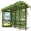 Climbing Ivy Plant 3D Pack