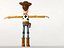 modello di movimento 3d di storia dei giocattoli di pixar legnosi
