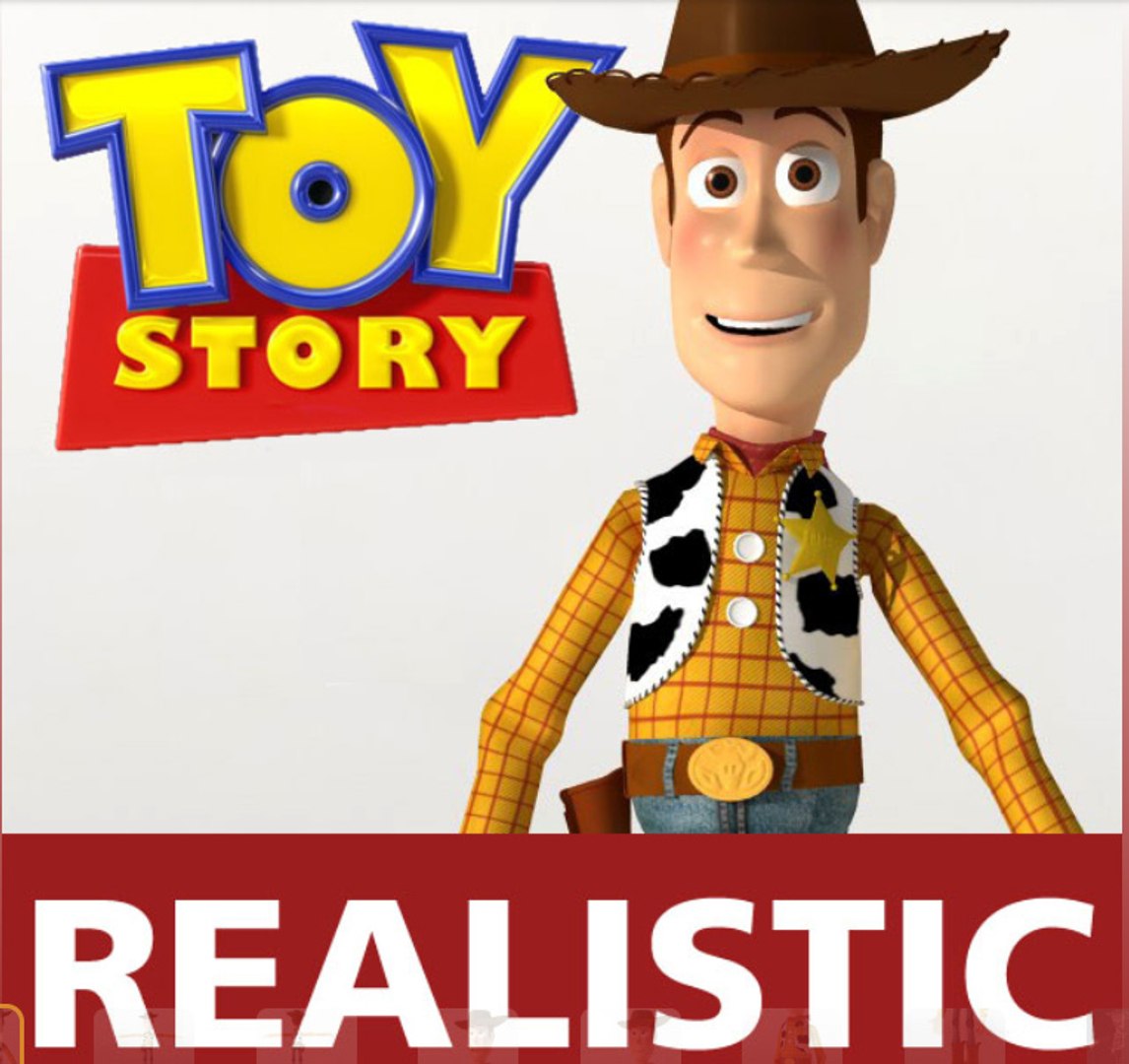 Woody Pixar Toy Story 3d Max