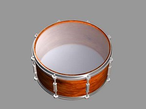 classical drum 3d model
